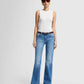 Dehnbare Mid-Rise-Jeans