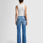 Dehnbare Mid-Rise-Jeans