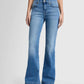 Dehnbare Mid-Rise-Jeans