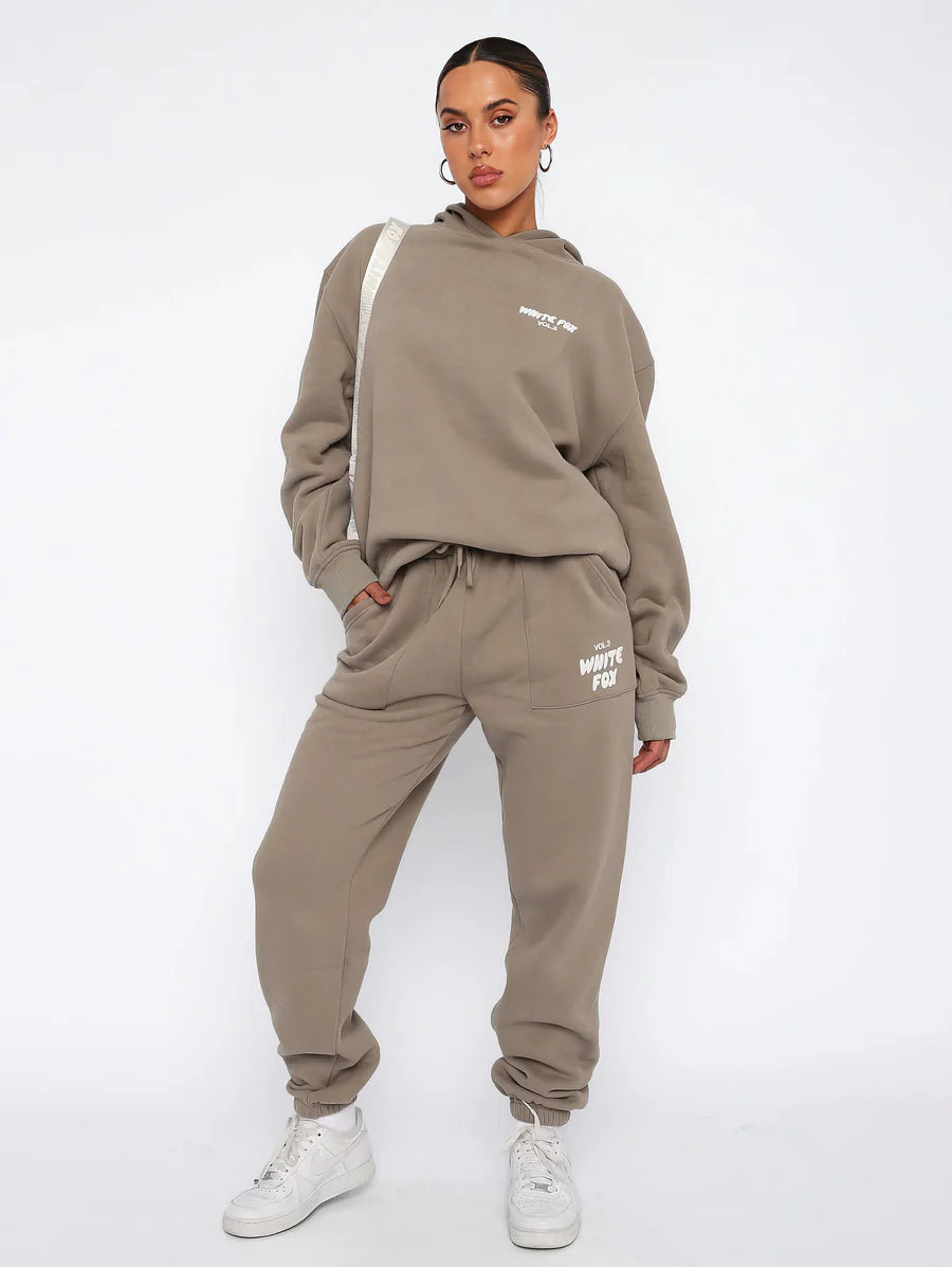 White fox tracksuit